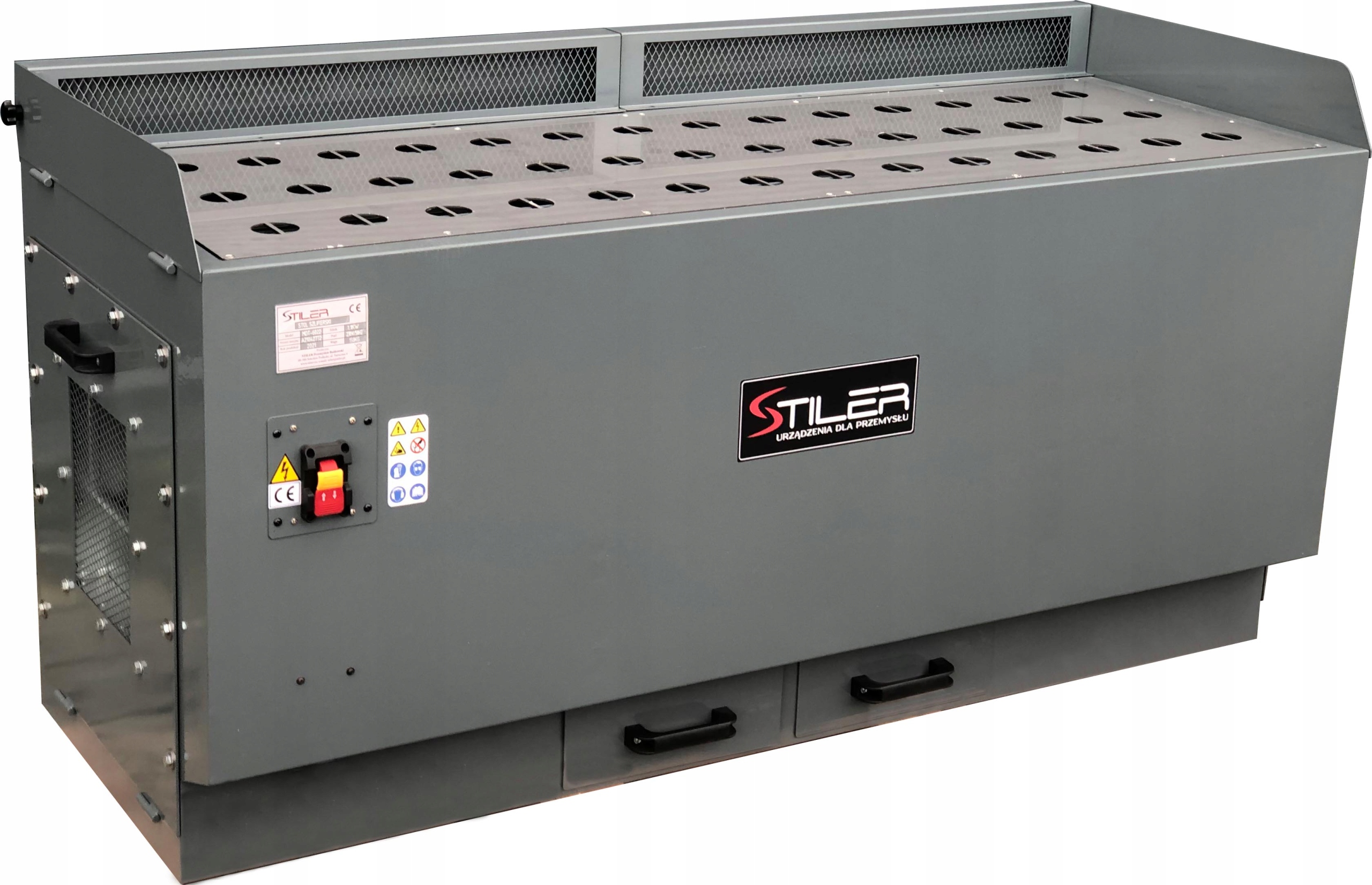 BRÚSNY STÔL 1555X510 MM 2 X ODSÁVANIE 0,55 KW